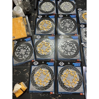 Đĩa TQ6 lòng nhôm size 267mm gắn xe máy