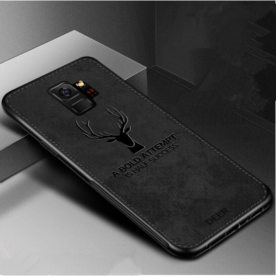 Ốp điện thoại mềm in hình đầu nai cho Samsung Galaxy S9 / S9 Plus /J3 J5 J7 Pro 2017