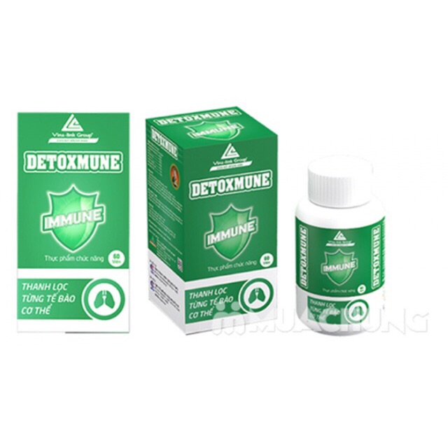 DETOXMUNE PLUS - GIẢI TỘC TỐ CƠ THỂ