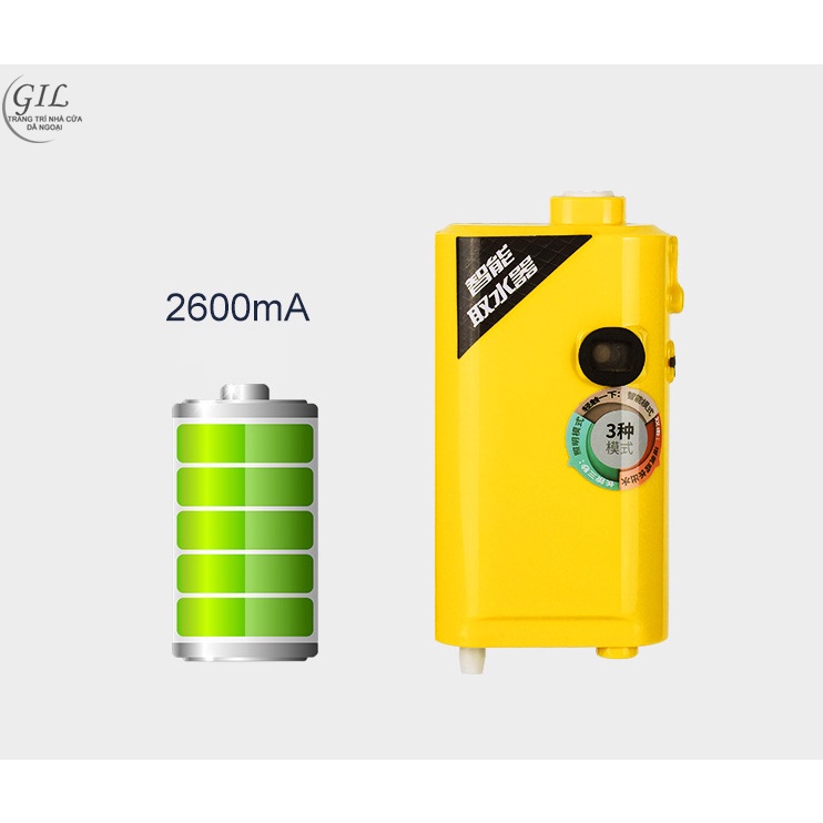 Máy bơm nước rửa tay câu cá, máy tạo oxy, máy bơm đã năng 3 in 1