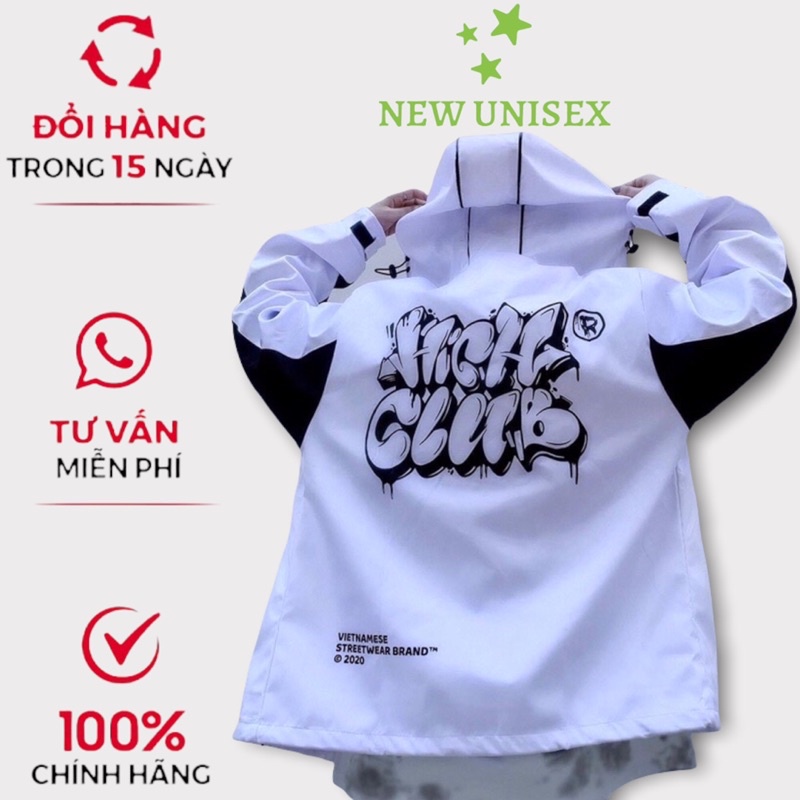 Áo Khoác Dù Nam Nữ 2 Lớp Mẫu Mới Hot Áo khoác chống nắng áo khoác dù 2 lớp phối chữ TP [NewUnisex]