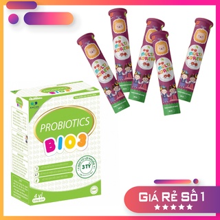Combo Men Probiotics Bio3 + viên sủi Multi Korea Vitamin & Thực phẩm bổ sung