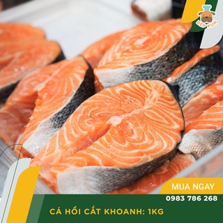 Cá Hồi Cắt Khúc Nauy Hút Chân Không 1Kg