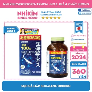 [ TỔNG KHO ] Sụn Vi Cá Mập SQUALENE ORIHIRO