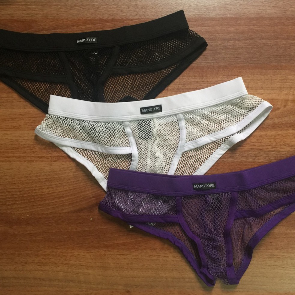 Quần Sịp Tam Giác Lưới To Xuyên Thấu Nam Cực SEXY