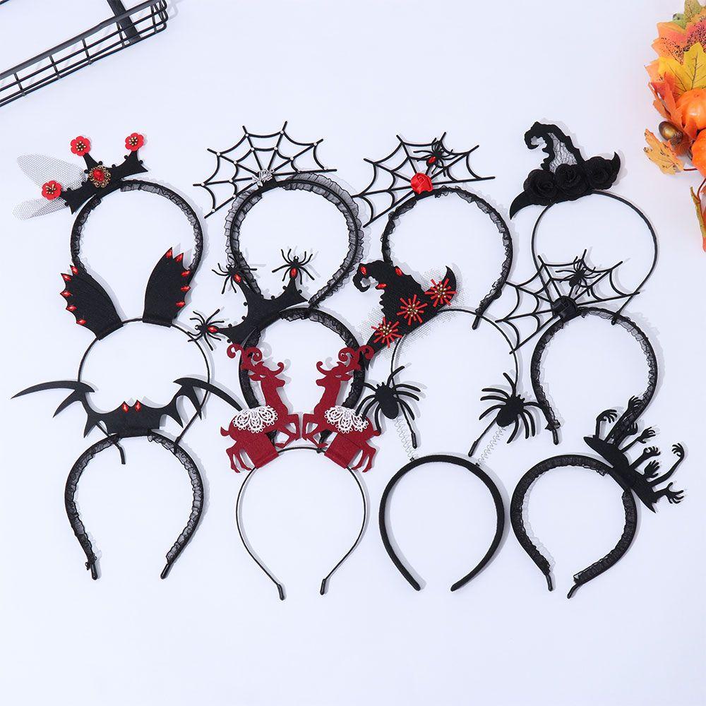 Băng Đô Mạng Che Mặt Hóa Trang Halloween Thời Trang Cho Nữ