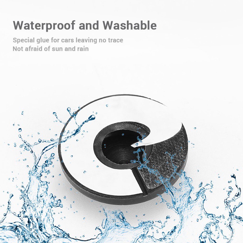 1/8 Vòng Đệm Giảm Sốc Chống Nước Chống Va Đập Gắn Nắp Sau Cửa Xe Hơi