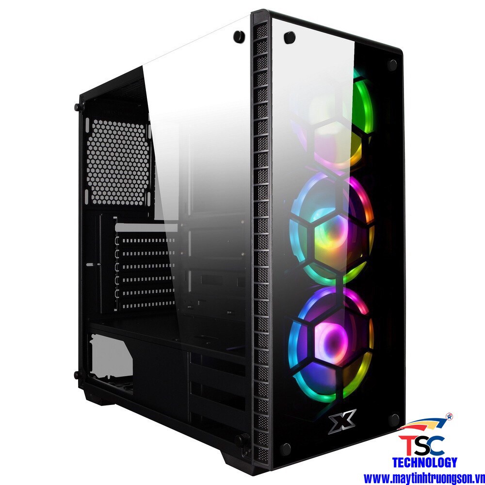 Case Máy Tính Để Bàn XIGMATEK VENOM | Chưa Bao Gồm 3 Fan RGB - Bảo Hành Chính Hãng Mai Hoàng