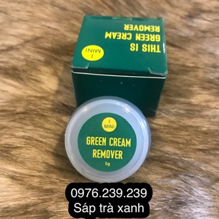 Sáp tháo mi không cay siêu nhanh trà xanh