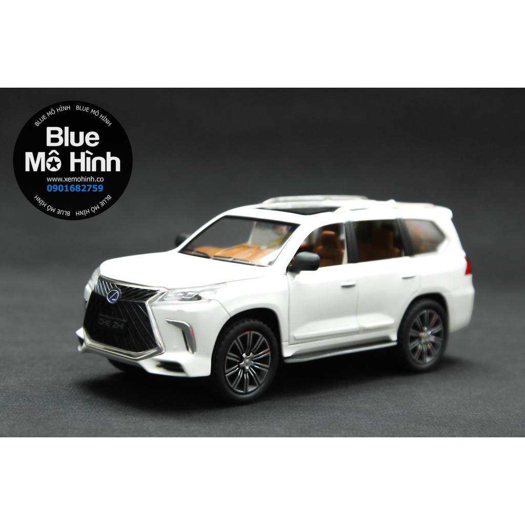 Blue mô hình | Xe mô hình Lexus LX570 New SUV mở hết cửa tuyệt đẹp 1:24