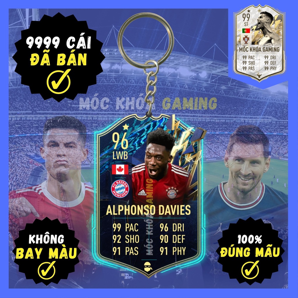 Móc Khóa Alphonso Davies
