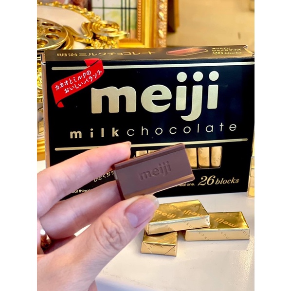 [SẴN HÀNG] Chocolate Meiji Nhật hộp 26 Thanh socola