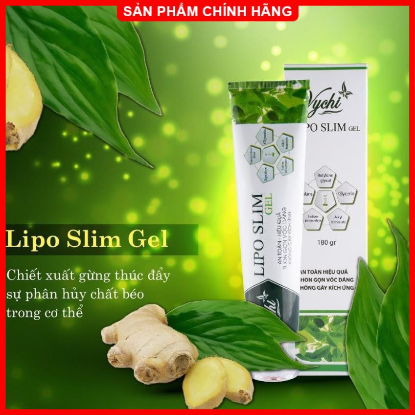 Gel tan mỡ/Kem tan mỡ - LIPO SLIM GEL VYCHI - giảm 3-5cm vòng bụng sau 1 TUẦN