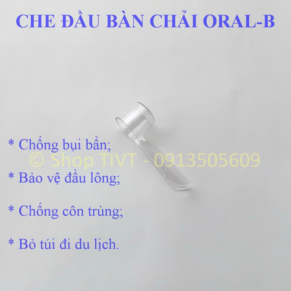 Vỉ 4 bàn chải răng tiêu chuẩn lắp cho máy Oral-B, đầu bàn chải điện YE bộ 4 cái-Shop TIVT