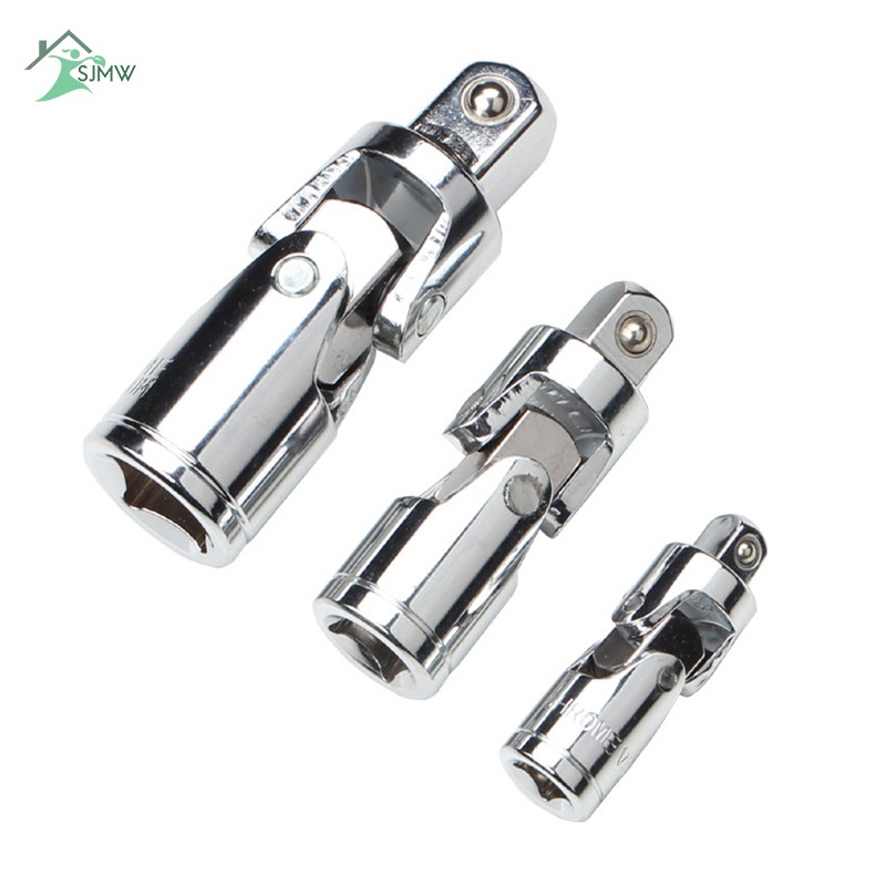 SJMW Universal Joint Socket Ratchet Wrench Adapter 1/4 3/8 1/2 Inch Extension Bar Steel Adapter | BigBuy360 - bigbuy360.vn
