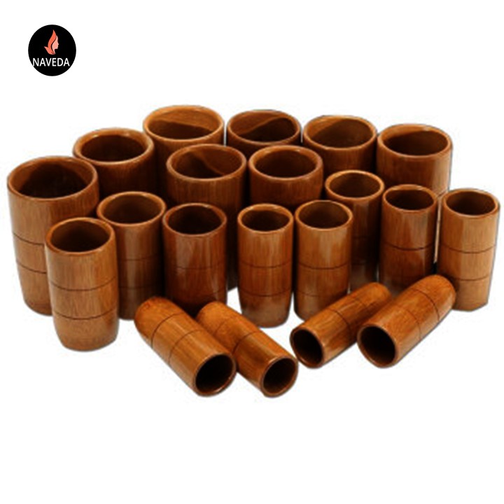 Ống giác hơi bằng trúc nhiều size bán lẻ