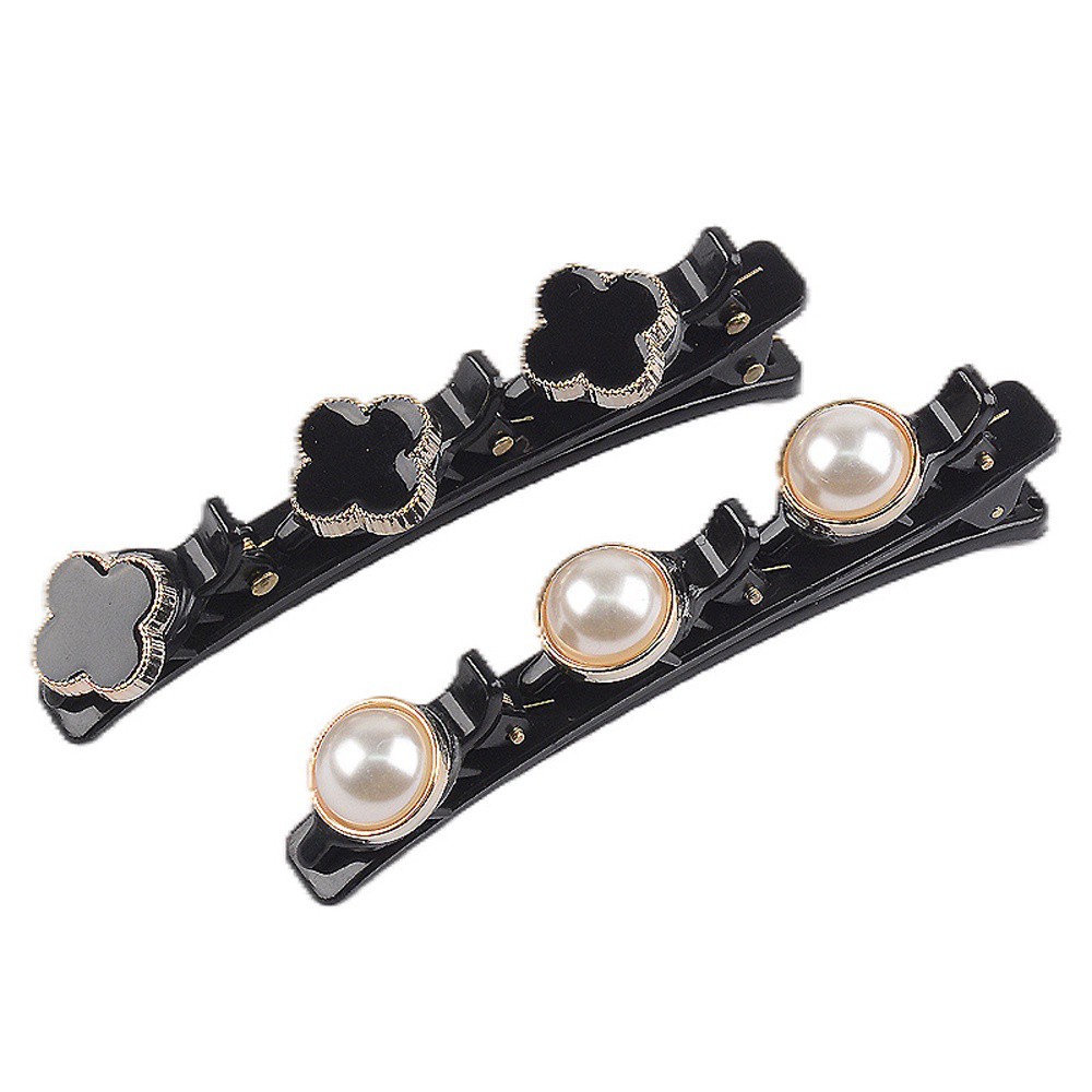 Kẹp Tóc Bện Hình Hoa Mẫu Mới Tiện Lợi Dành Cho Nữ