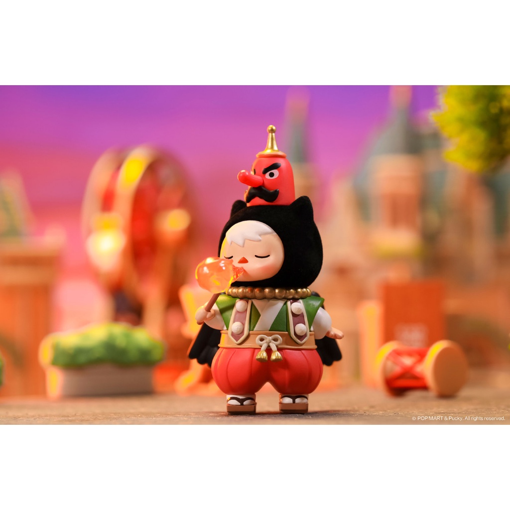 Pop mart popmart Đồ Chơi Nghệ Thuật Lễ Hội Khóa Hộp Mù Dễ Thương Làm Quà Tặng Cho Bé