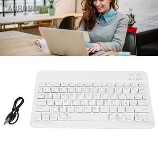 Carbon070 Spanish Keyboard 10in Portable Ultra Thin Wireless Waterproof for Android Windows
