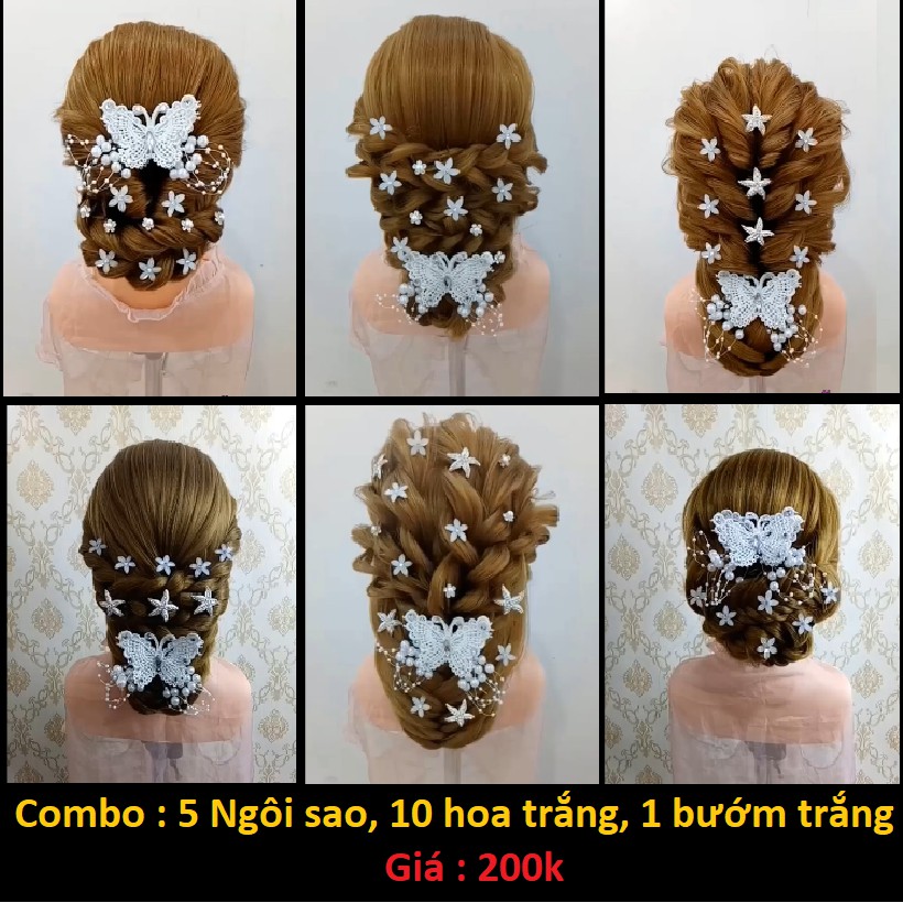 Combo Trâm cài tóc giá rẻ 200K