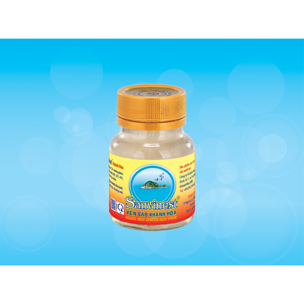 Nước Yến sào Sanvinest Khánh Hòa dành cho người cao tuổi đóng lọ 70ml