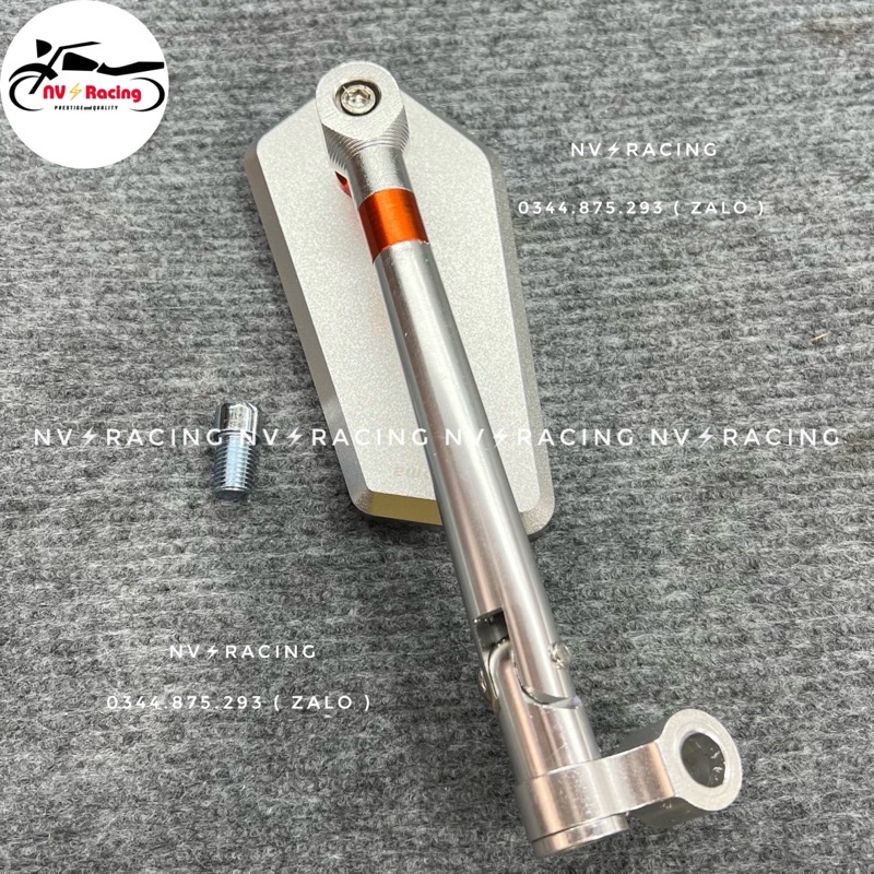 Kính chiếu hậu Lá 5 cạnh lớn chính hãng mặt chống chói