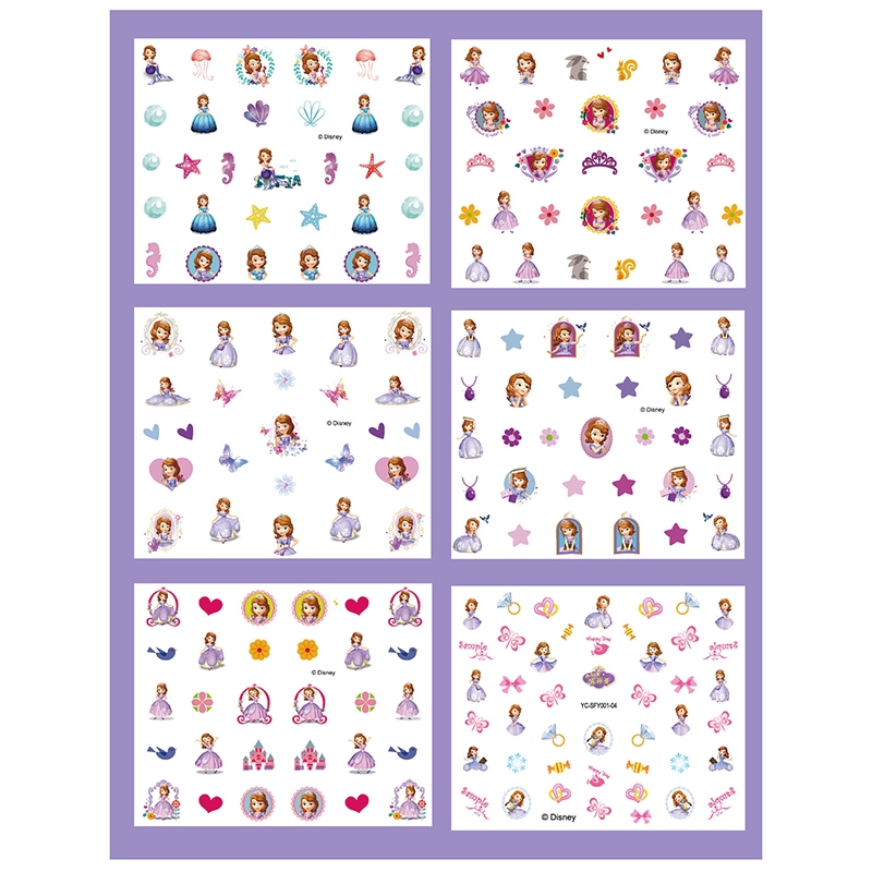 Miếng dán móng tay xinh xắn cho bé gái