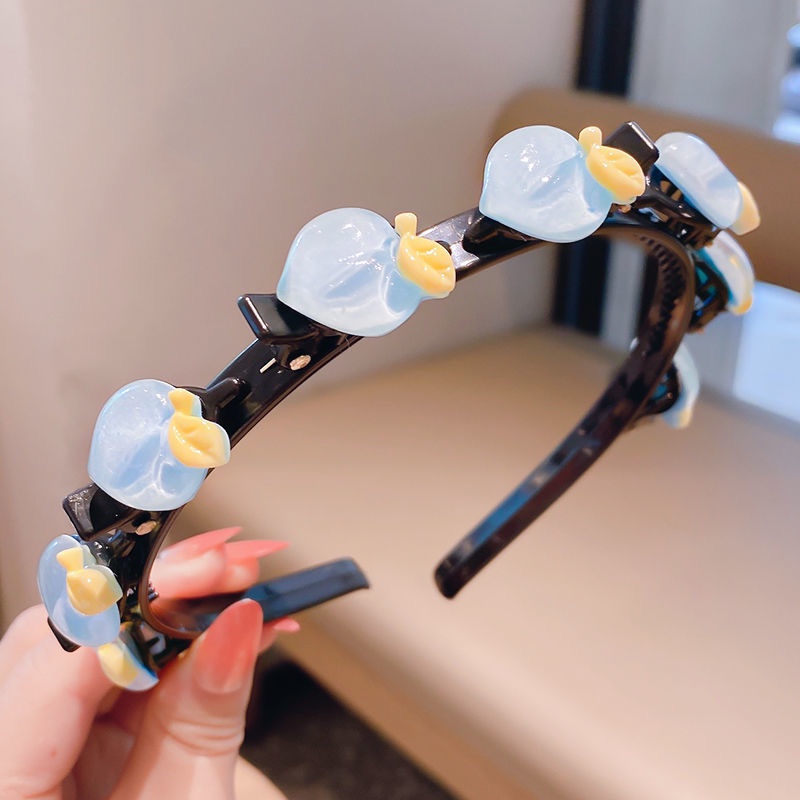 Cài Tóc Đính Hoa Kiểu Dáng Dễ Thương Thời Trang Cho Bé Gái