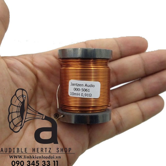 Cuộn cảm 9mH Jantzen IRON CORE, 1.18 Ohm, dây 0.7mm, giá bán theo cuộn