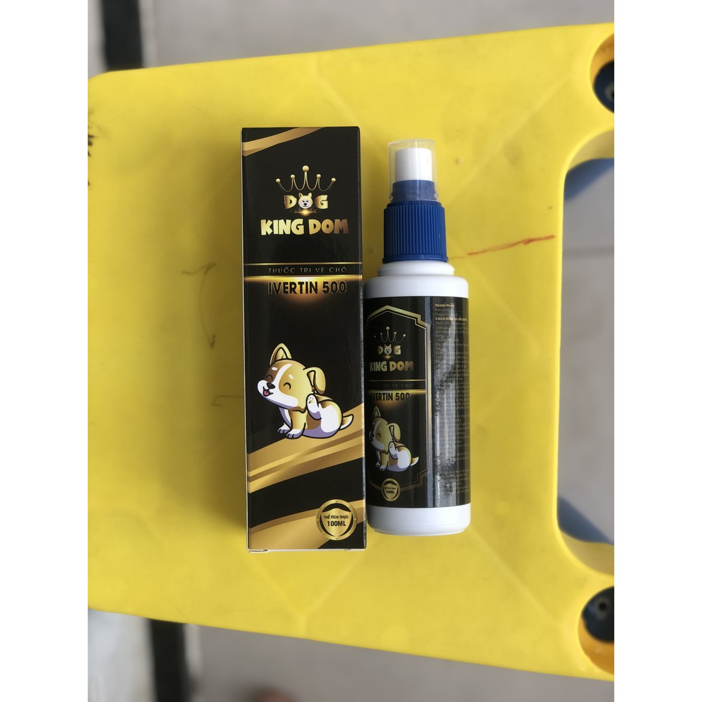 Thuốc Trị Ve Chó Dog Kingdom đơn giản