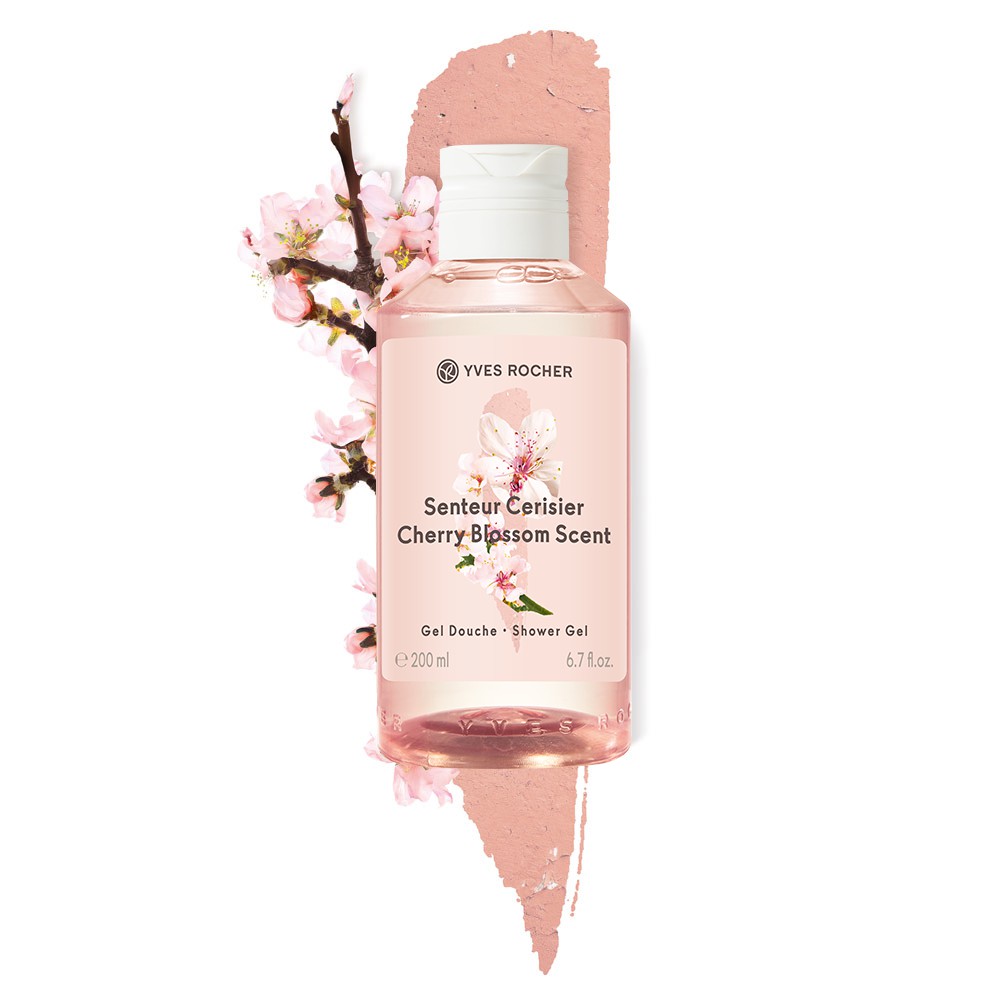 Sữa tắm Yves Rocher CHERRY BLOSSOM SCENT SHOWER GEL 200ml