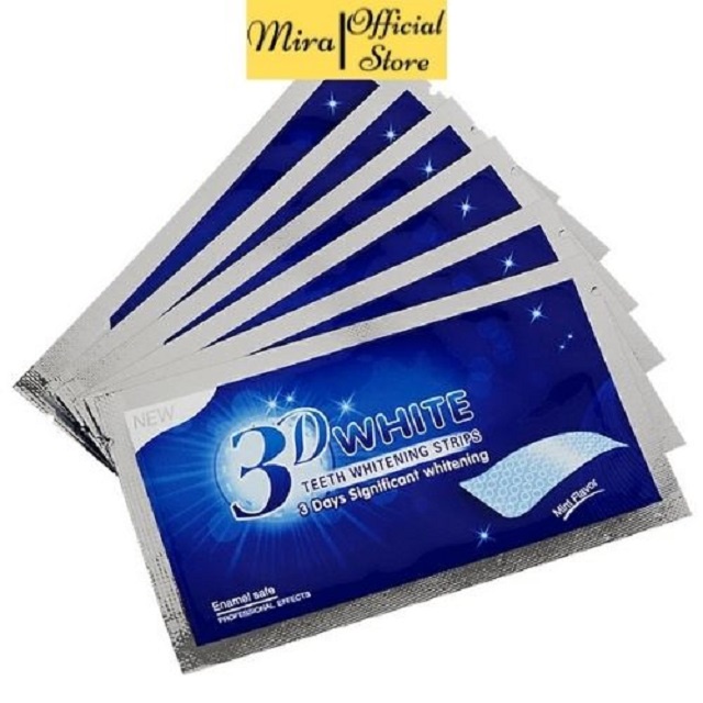 Miếng dán trắng răng tiện lợi 3D White