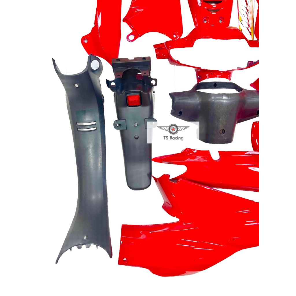 Dàn áo wave alpha - wave nhỏ đỏ tươi - tặng team 3 lớp