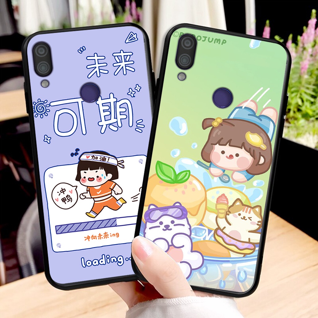 Ốp lưng Xiaomi Redmi 7 - Redmi Note 7 in họa tiết hình cute