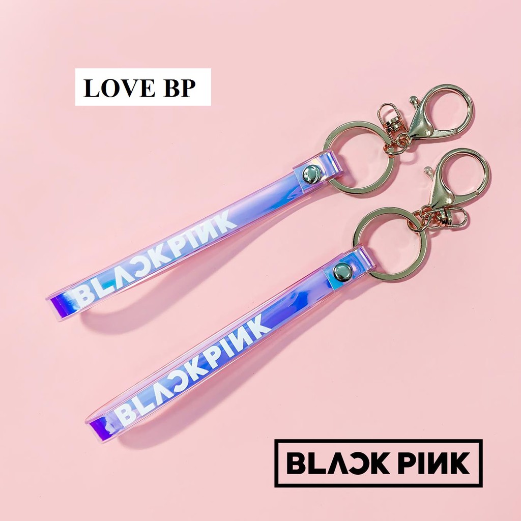 Strap mẫu mới Blackpink ( dây tím + móc vàng ) - blackpink