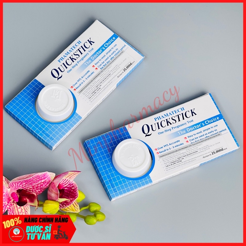 Que thử thai nhanh Quickstick (1 cái/hộp) - Minpharmacy