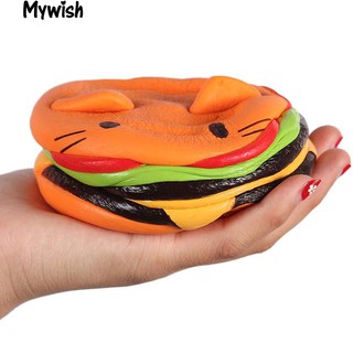 Đồ chơi Squishy hình bánh hamburger  MS9339