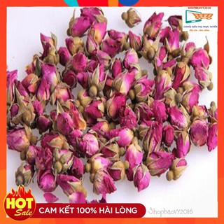 👉 100gr Trà hoa hồng - Nụ hoa hồng khô Sapa dùng thử không tẩm chất bảo quản