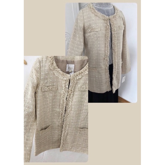 Áo khoác tweed