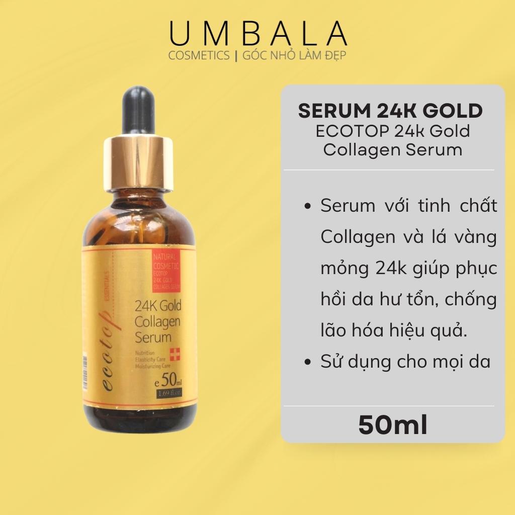 Serum 24K Gold Collagen ECOTOP (50ml)