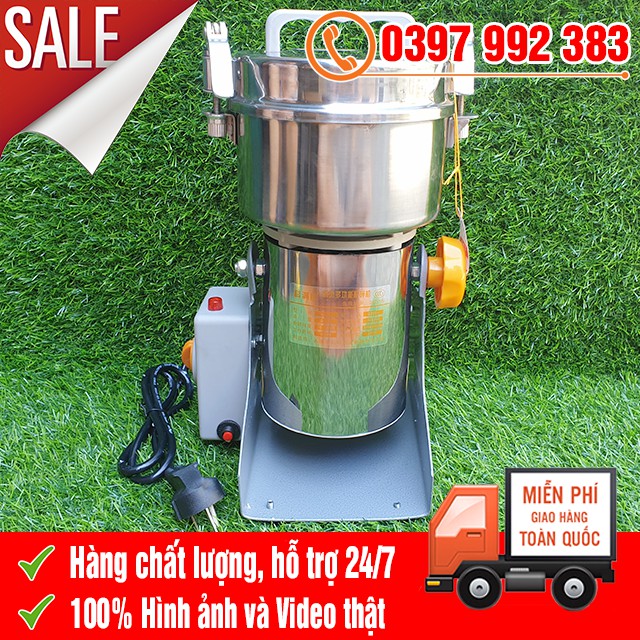 [FREE SHIPPING] Máy Xay Thuốc Bắc, Dược Liệu, Nghiền Ngũ Cốc 800g Giá Rẻ