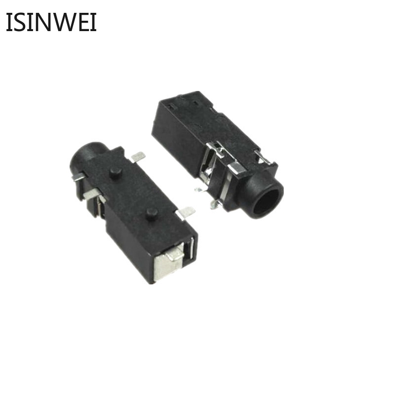 Set 10 Đầu Nối Âm Thanh Pj328 3.5mm 5 Pin Smd Pj-328