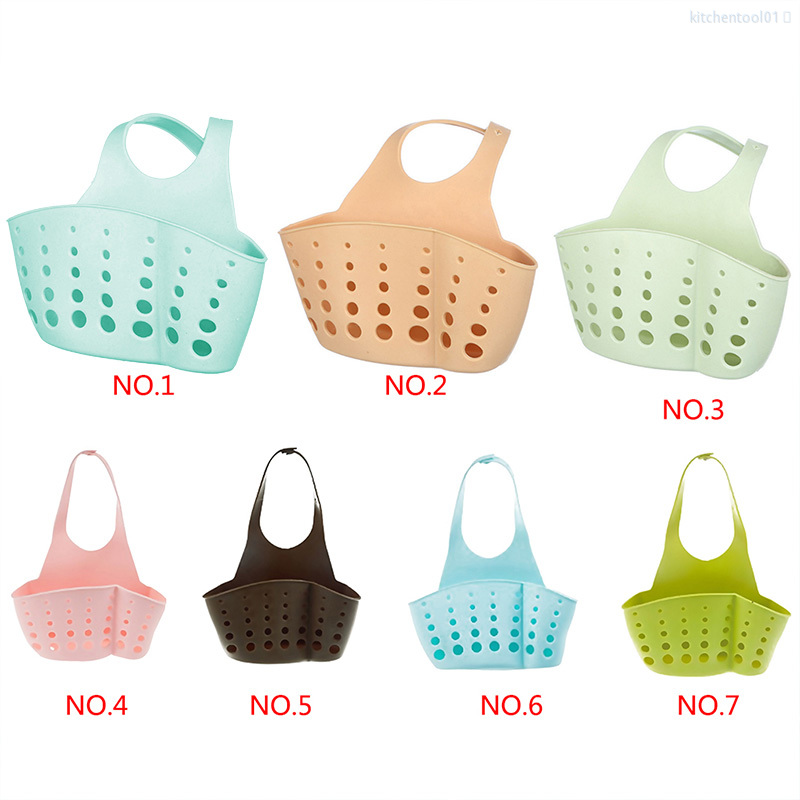 Giỏ Nhựa Pvc Treo Bồn Rửa Đựng Vật Dụng Tiện Lợi