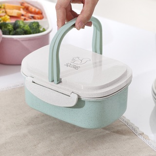 Hộp cơm lúa mạch 2 tầng dành cho văn phòng