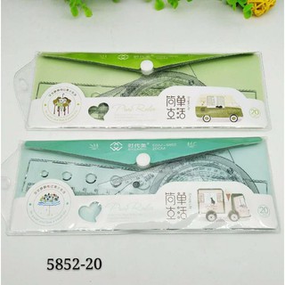 Thước Đo Độ 😍FREESHIP😍 Bộ eke thước 20cm