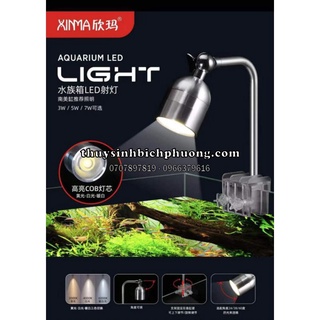 ĐÈN RỌI 5W / 7W XINMA 3 CHẾ ĐỘ MÀU - ĐÈN XIMA SIÊU PHẨM CHUYÊN DỤNG CHO HỒ CÁ BÁN CẠN THỦY SINH