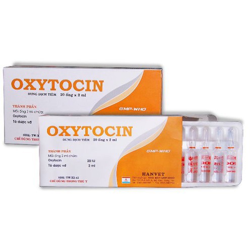 Oxytocin  - Kích đẻ chó mèo lợn trâu bò