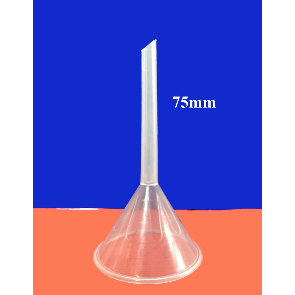 PHỄU NHỰA 60mm, 75mm, 90mm, 120mm - DỤNG CỤ THÍ NGHIỆM