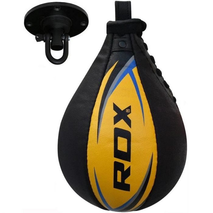 Banh Tốc Độ RDX 2Y Boxing &amp; MMA Training Leather With Swivel