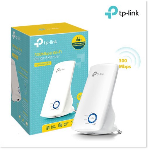 Bộ Kích Sóng Wifi, Thiết Bị Mở Rộng, Khếch Đại Sóng Wifi 300Mbps TP-Link 850RE  Kích Sóng Wifi Không Dây Chạm Đến Mọi Gó